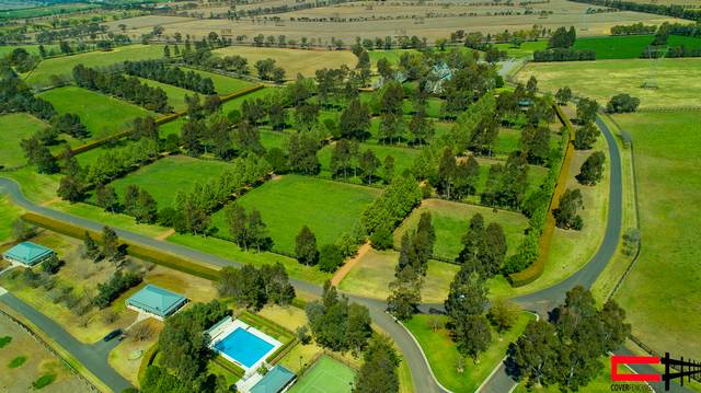 Wide aerial of a rural property